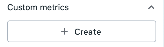 custom metrics
